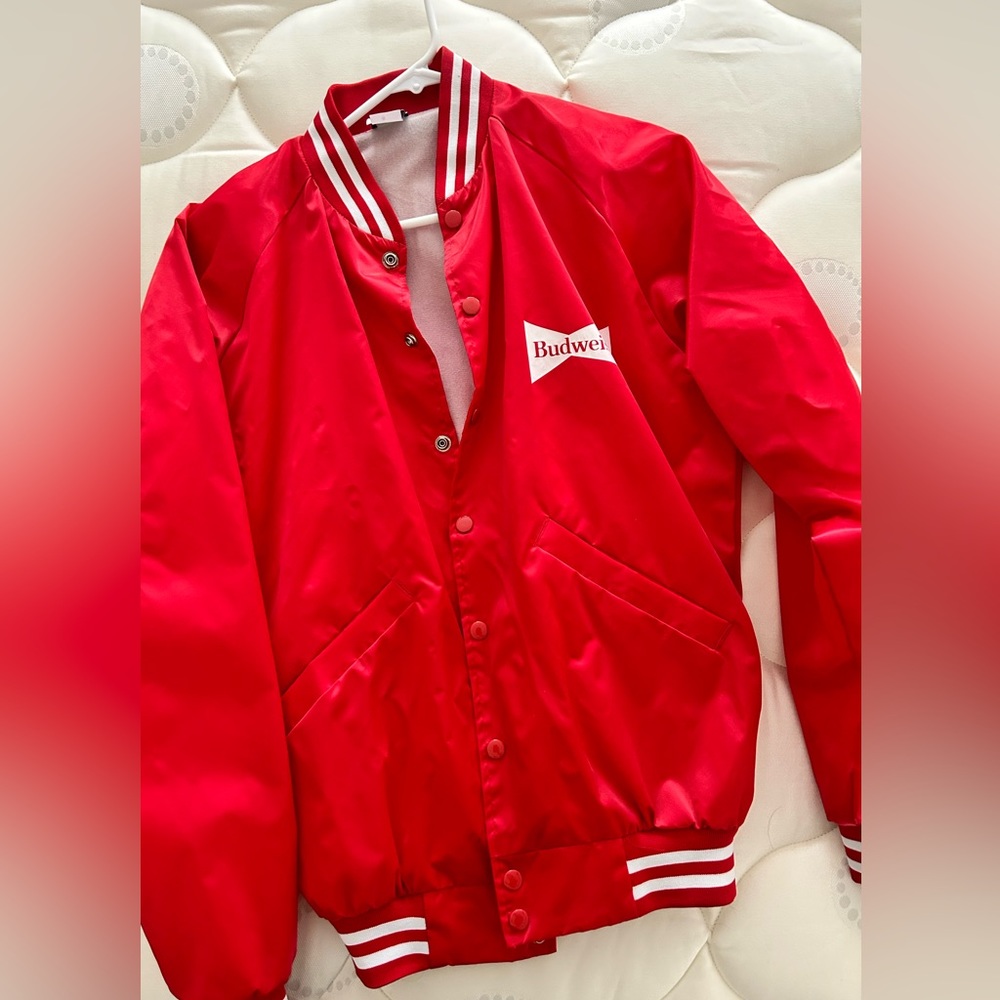 Junk Food Tees Vintage Budweiser Jacket